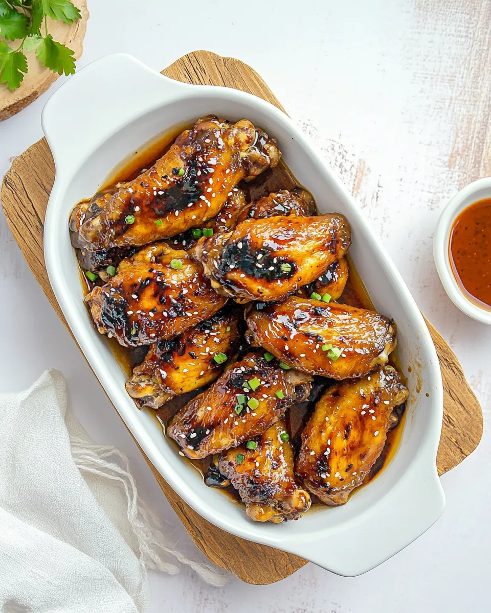 Classic Teriyaki Chicken Wings dish photo