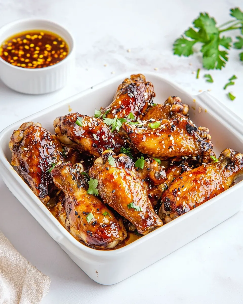 Delicious Teriyaki Chicken Wings image