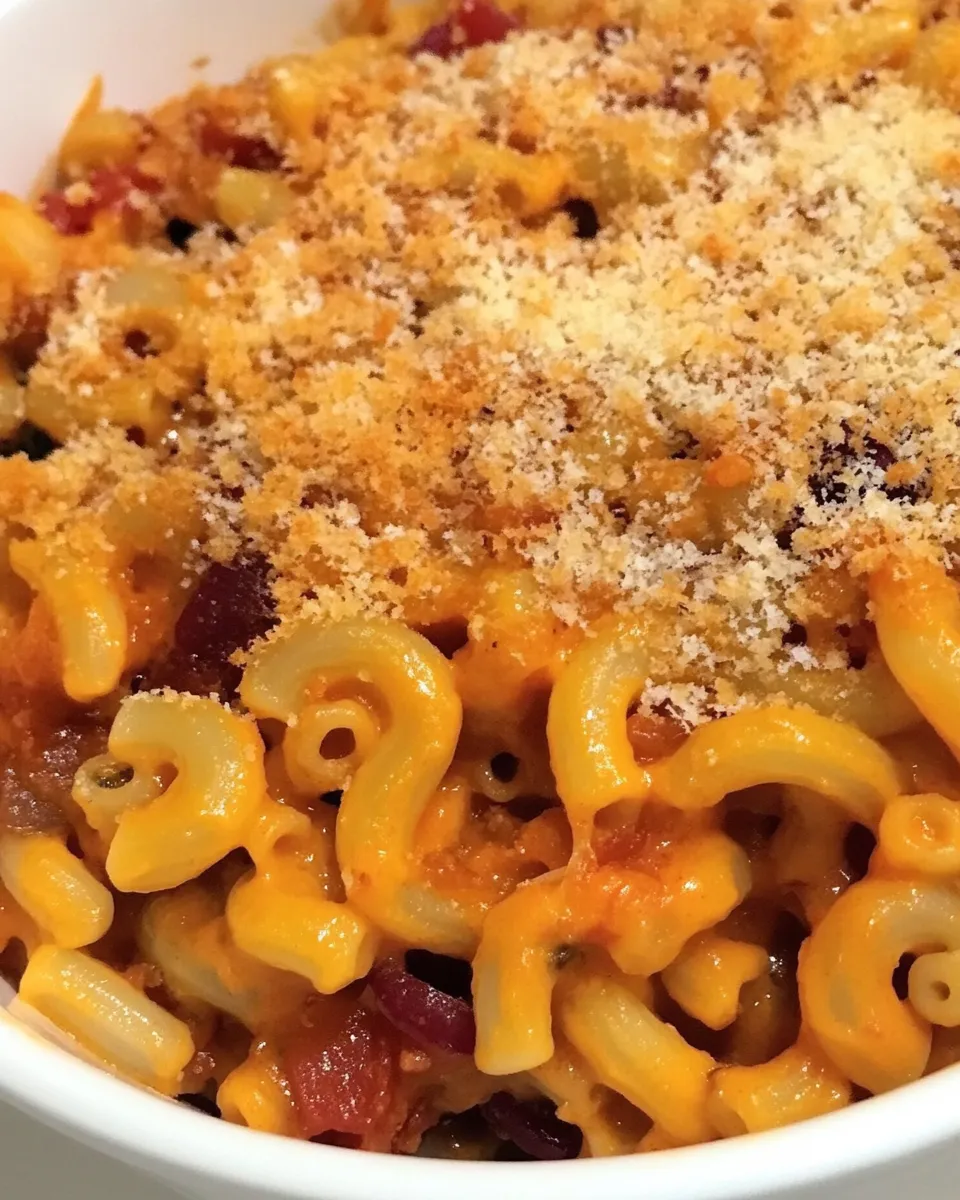 Easy Tex-Mex Style Macaroni & Cheese recipe photo