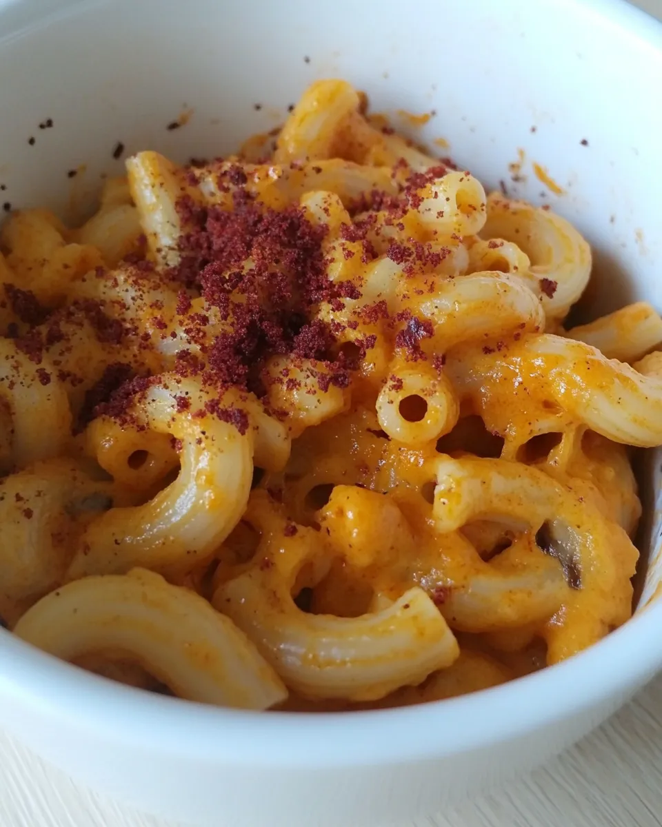 Delicious Tex-Mex Style Macaroni & Cheese shot