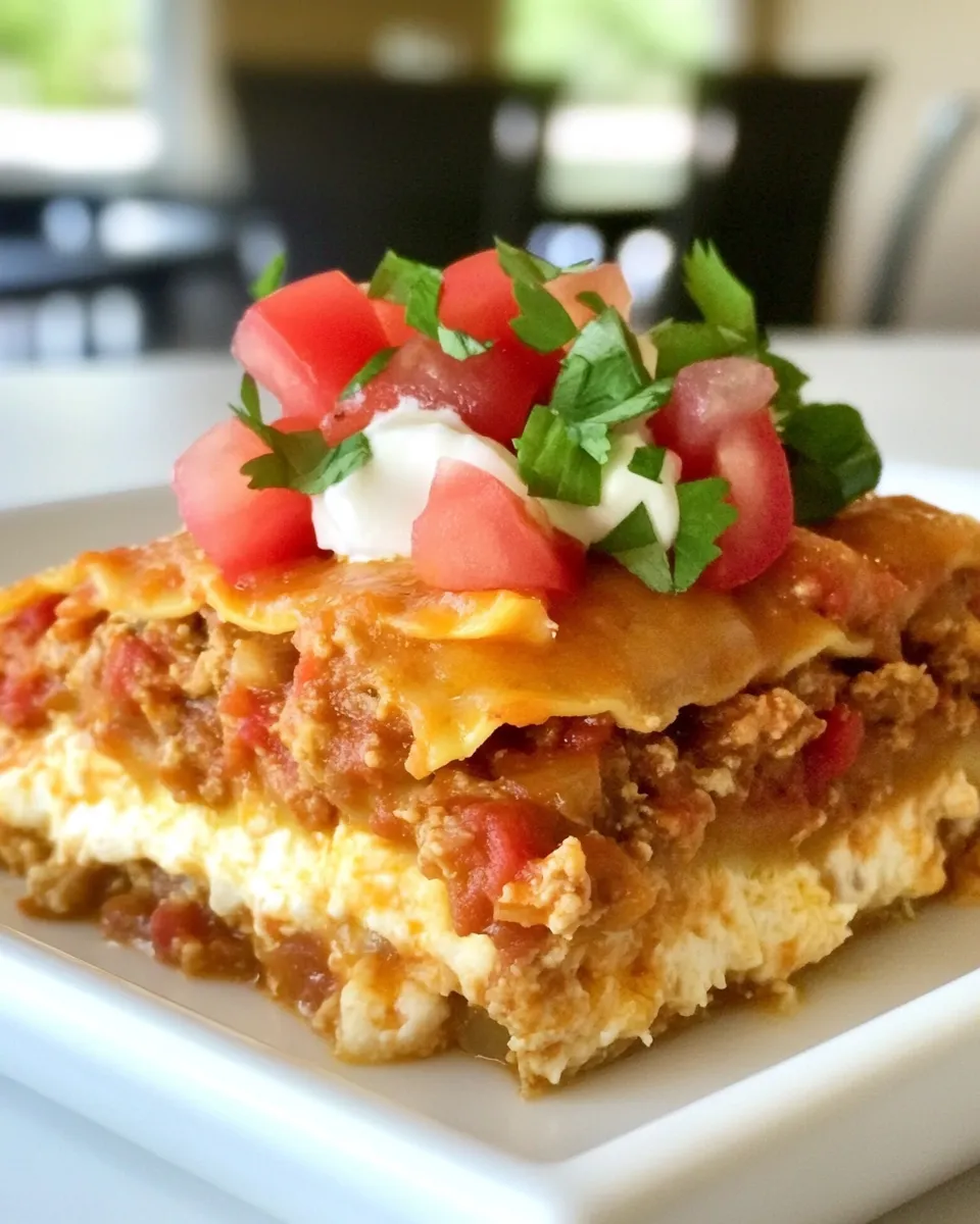 Homemade Texas Lasagna photo