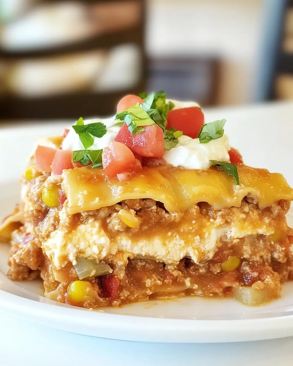 Easy Texas Lasagna recipe photo