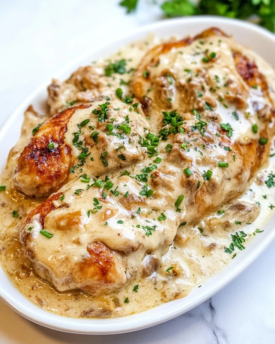 Quick Texas Roadhouse Smothered Chicken dish photo