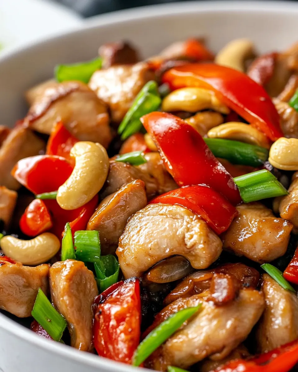 Classic Thai Cashew Chicken image