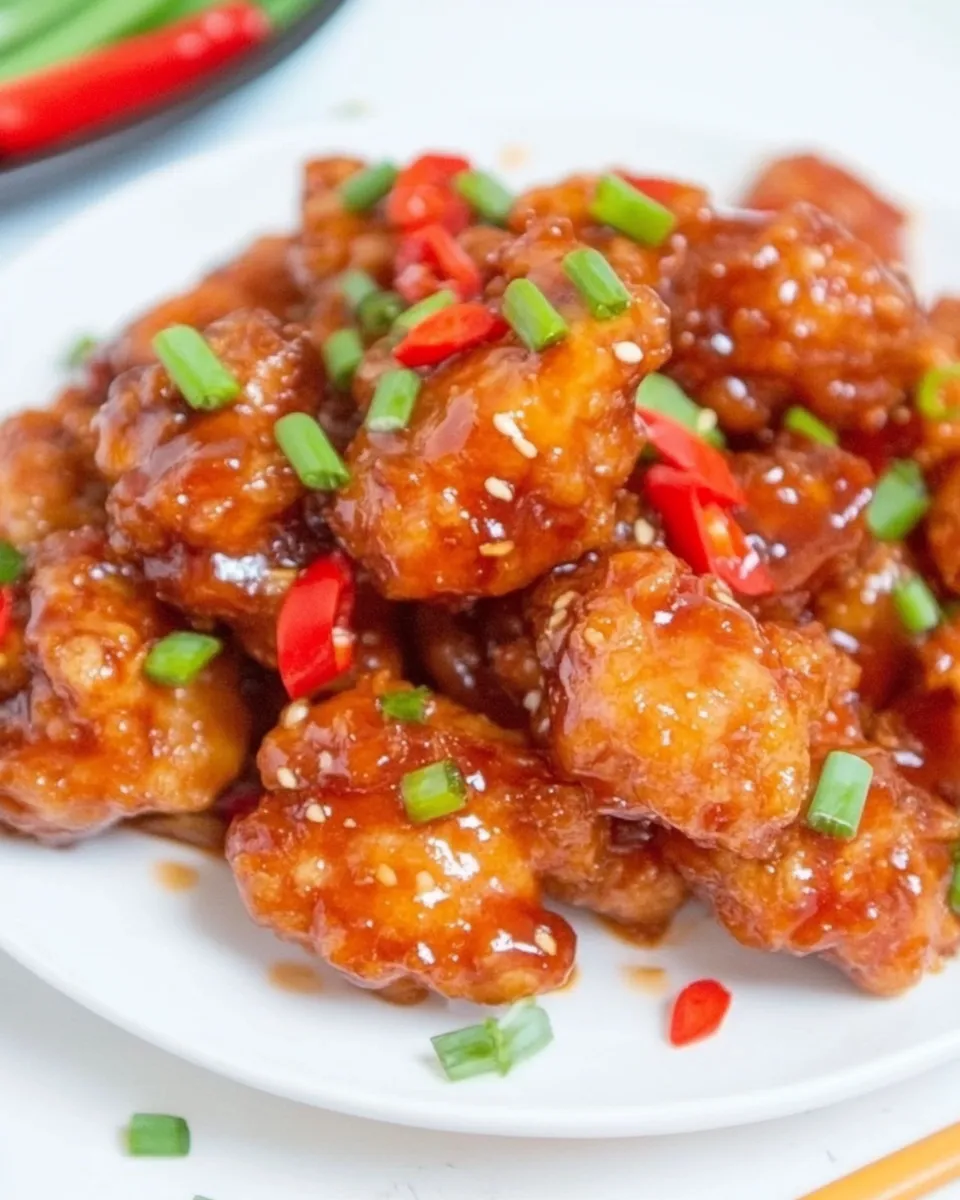 Delicious Thai Chicken Bites plate image