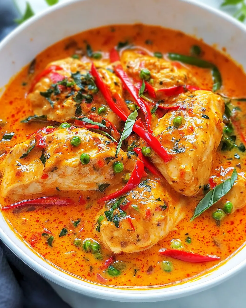 Easy Thai Chicken Curry recipe photo