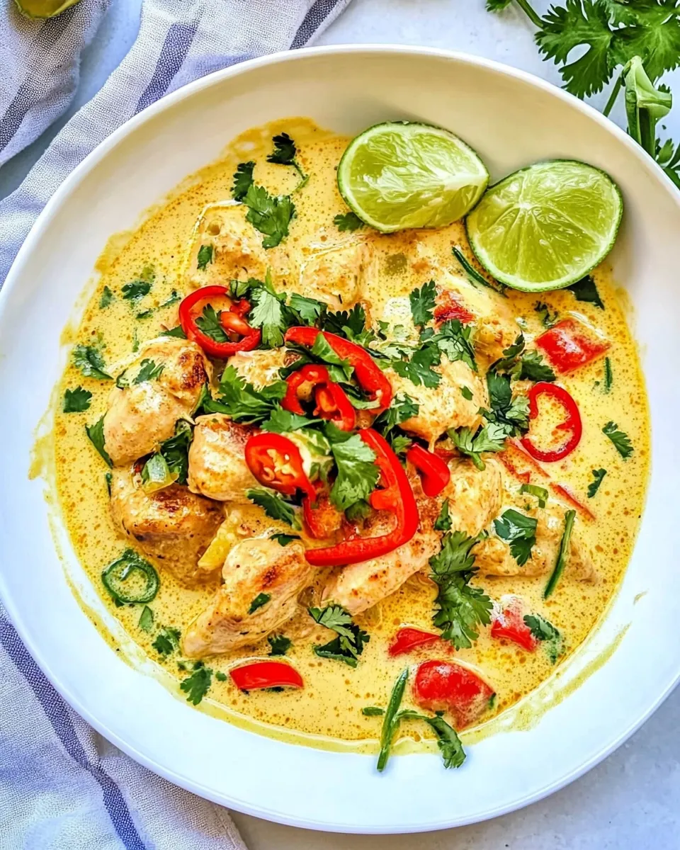 Delicious Thai Yellow Curry Chicken recipe photo