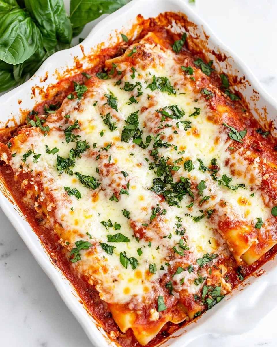 Homemade The Best Manicotti EVER! recipe photo