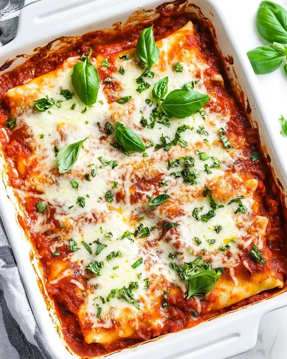 Classic The Best Manicotti EVER! dish photo