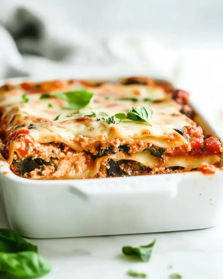 Homemade The Best Vegetarian Lasagna photo