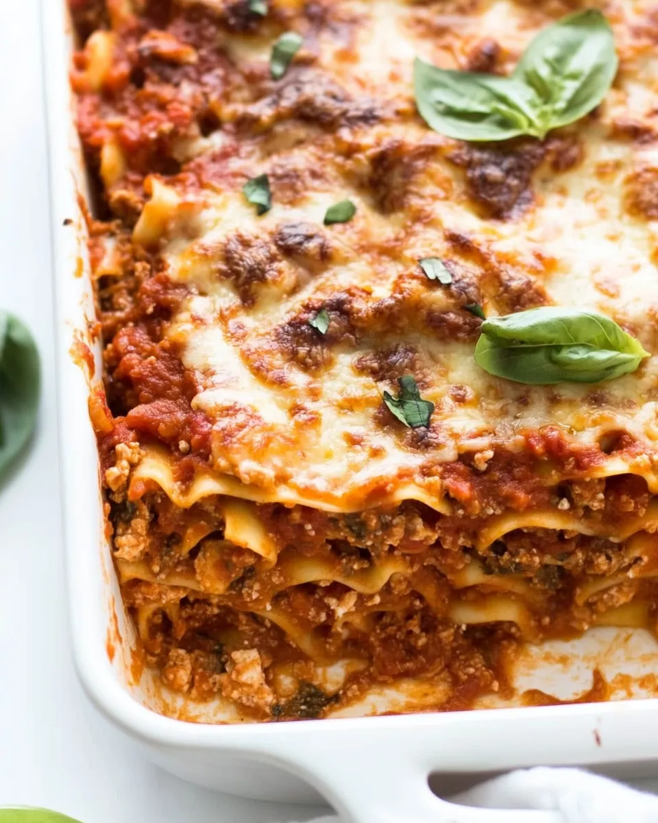 Delicious The Best Vegetarian Lasagna Recipe Ever shot