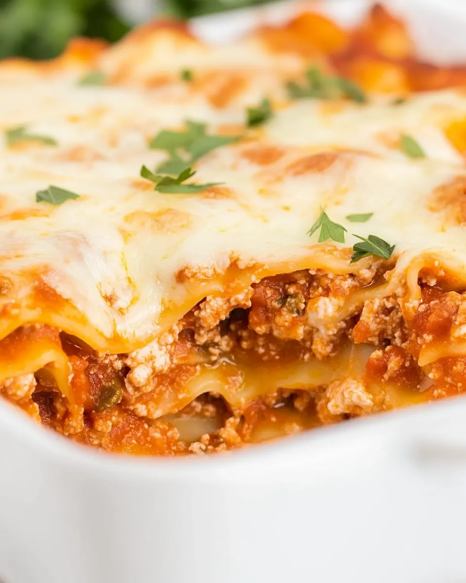 Homemade The Laziest Lazy Lasagna Recipe Ever shot