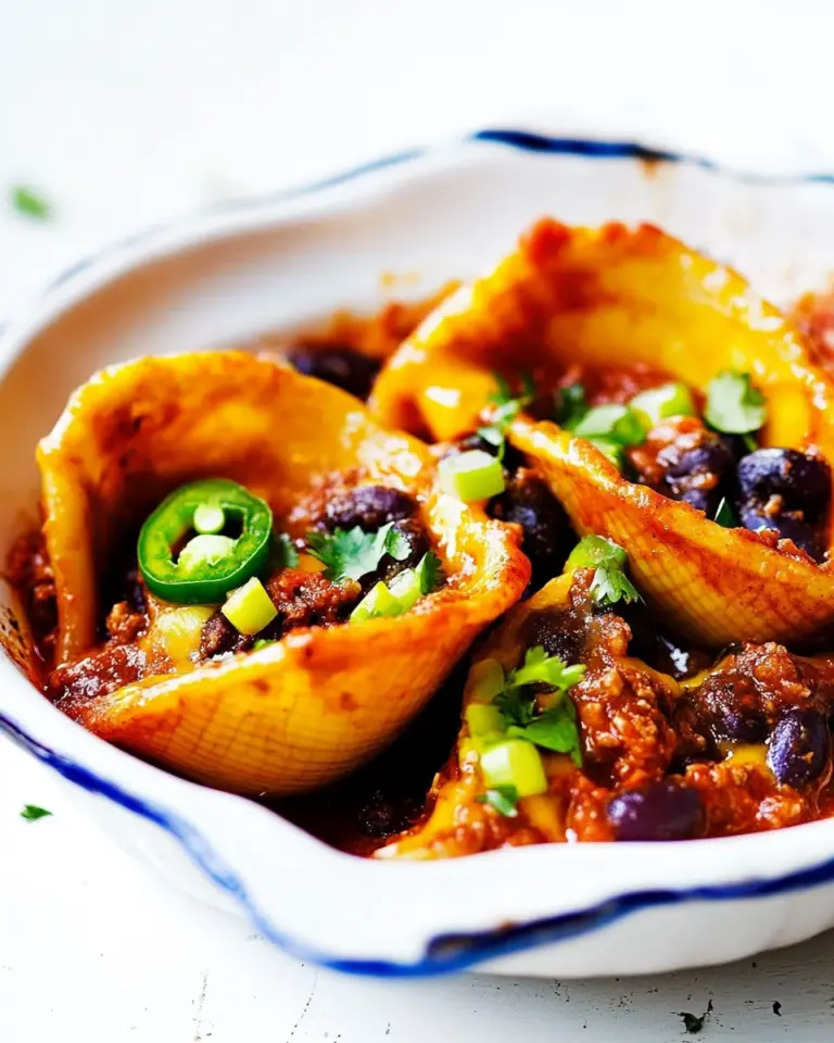 Homemade Three Cheese Mexican Shells photo