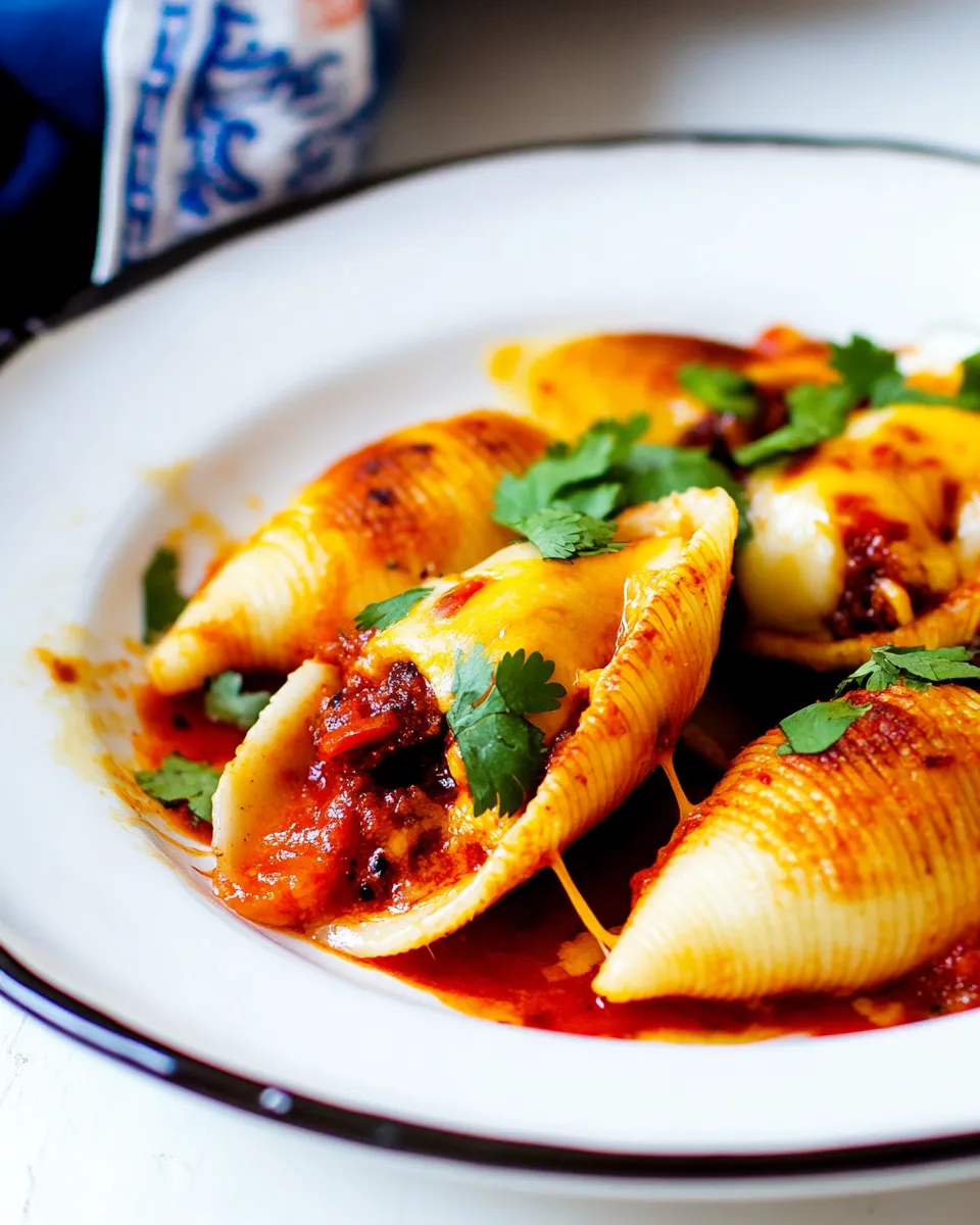 Classic Three Cheese Mexican Shells image