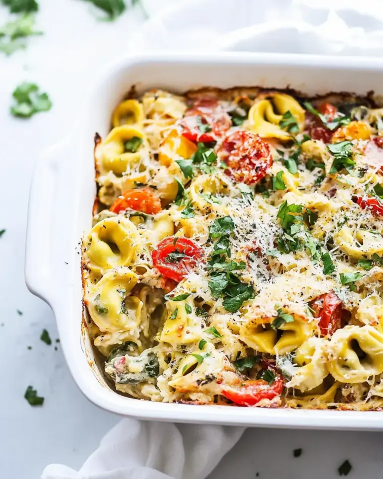 Homemade Tortellini Casserole photo