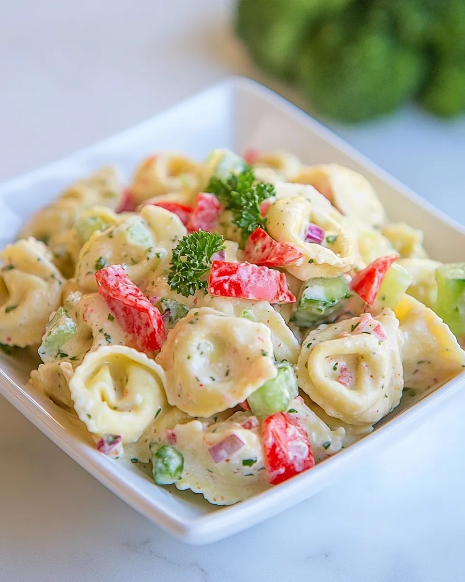 Classic Tortellini Salad Recipe image