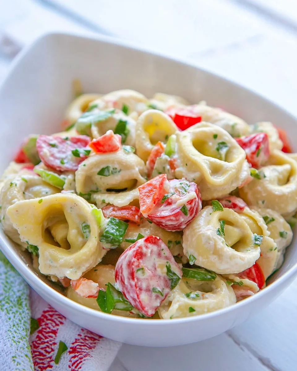 Delicious Tortellini Salad Recipe recipe photo