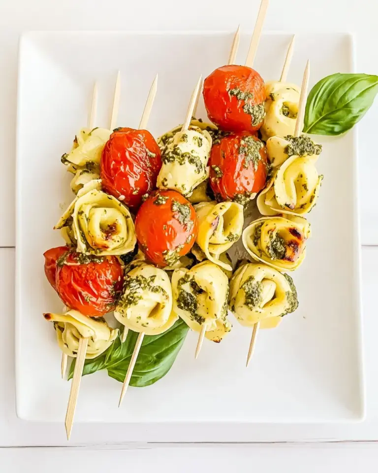 Homemade Tortellini Skewers photo