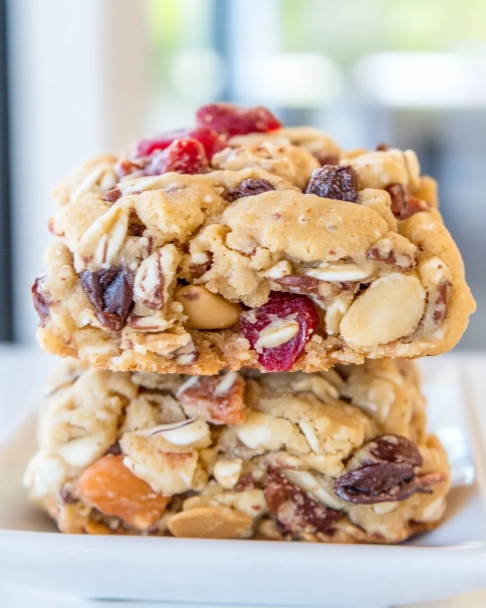 Classic Trail Mix Protein Bar Cookies image
