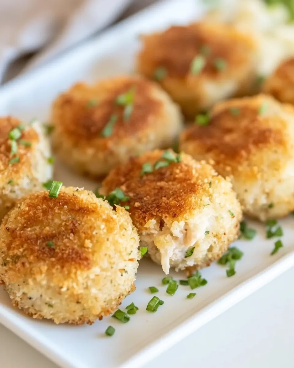 Delicious Tuna Croquettes food shot
