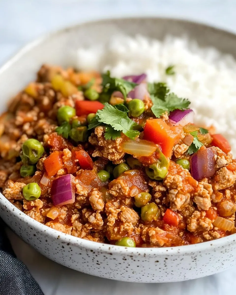 Classic Turkey Picadillo recipe image