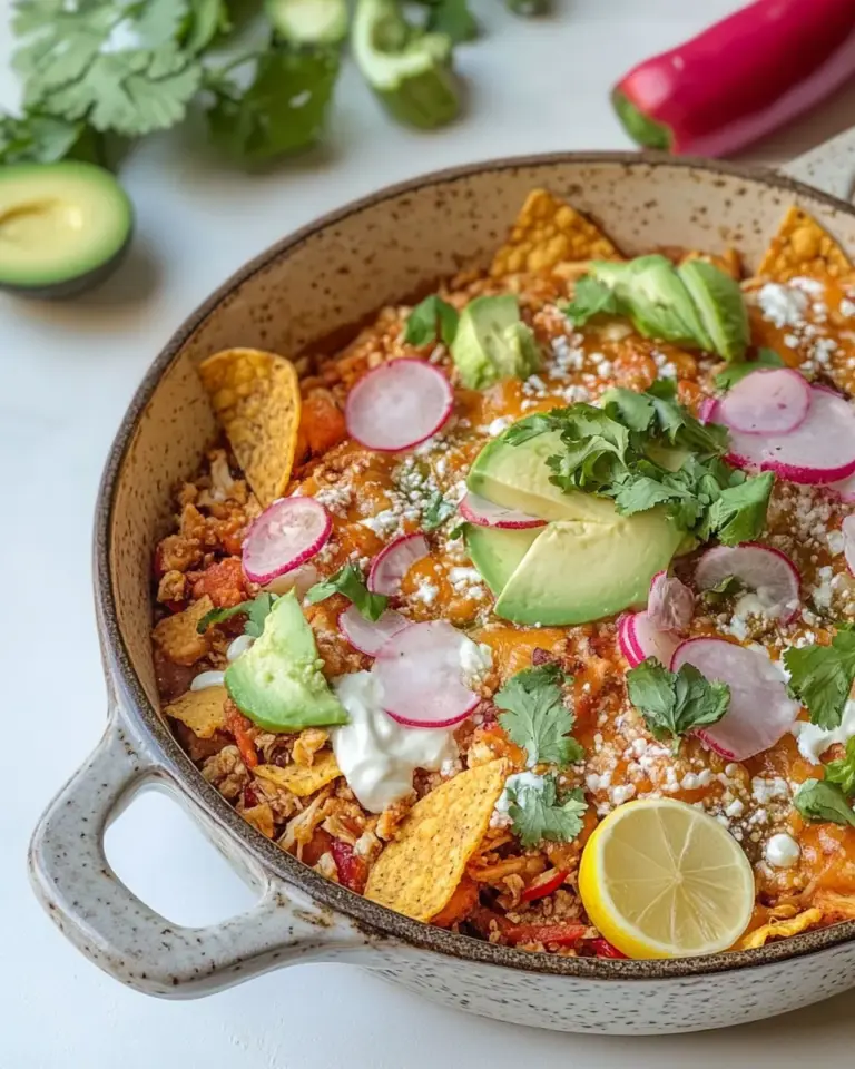 Homemade Turkey Taco Nacho Skillet. recipe photo