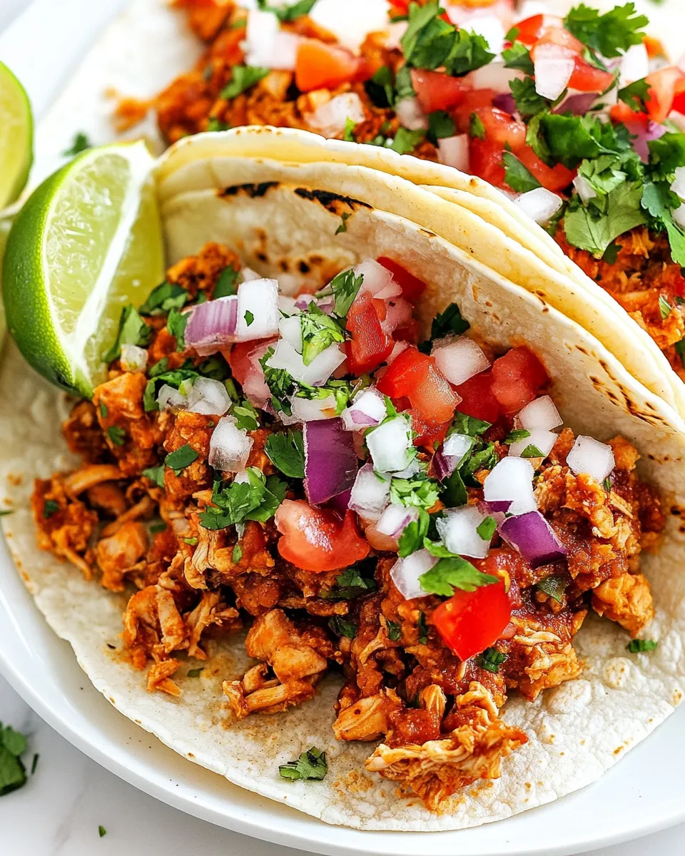 Classic Turkey Tacos food shot