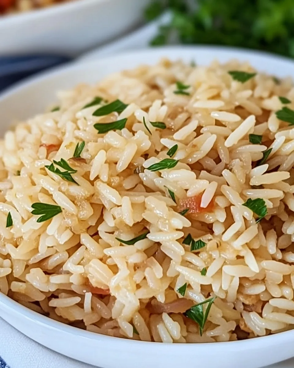 Homemade Turkish Rice Pilaf with Orzo photo