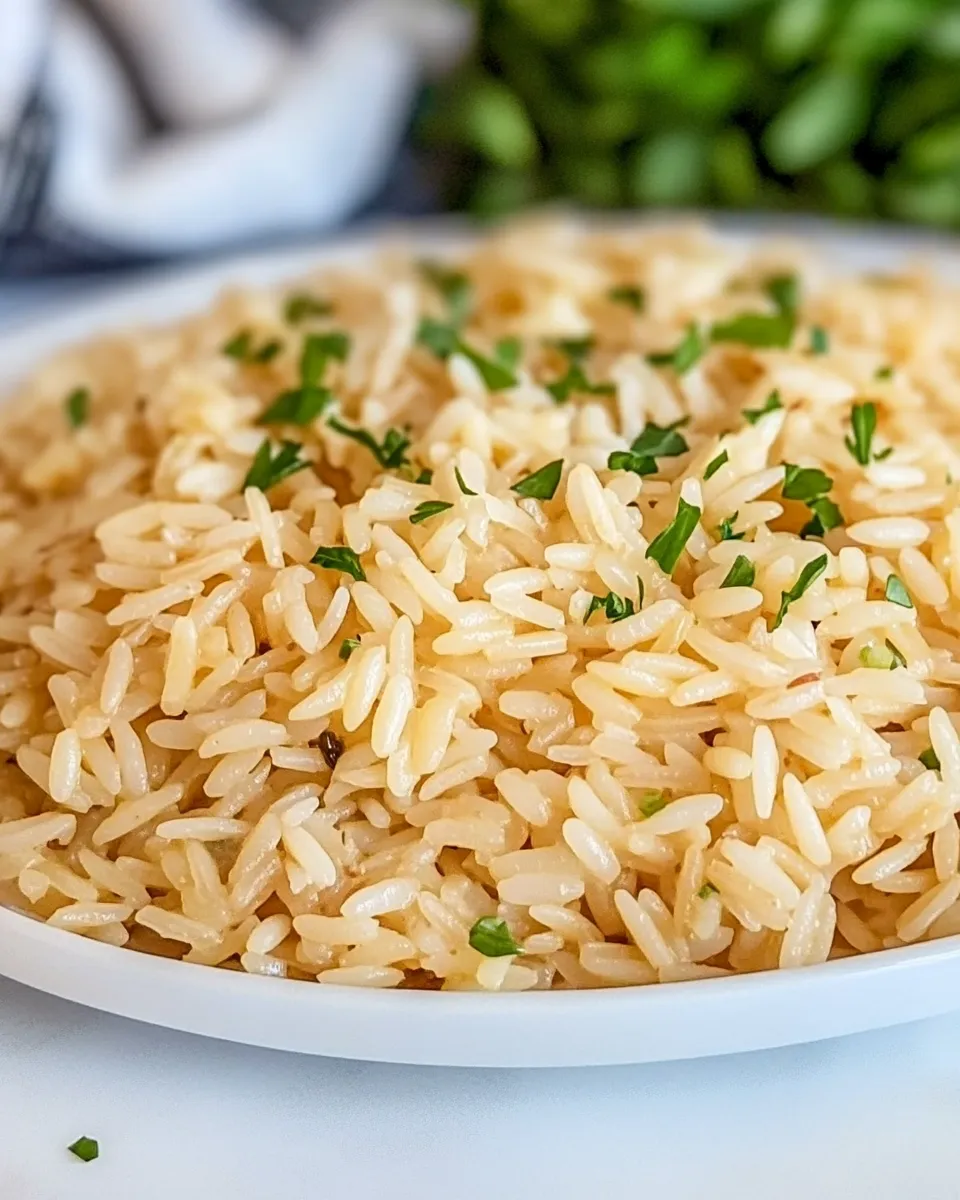 Classic Turkish Rice Pilaf with Orzo image