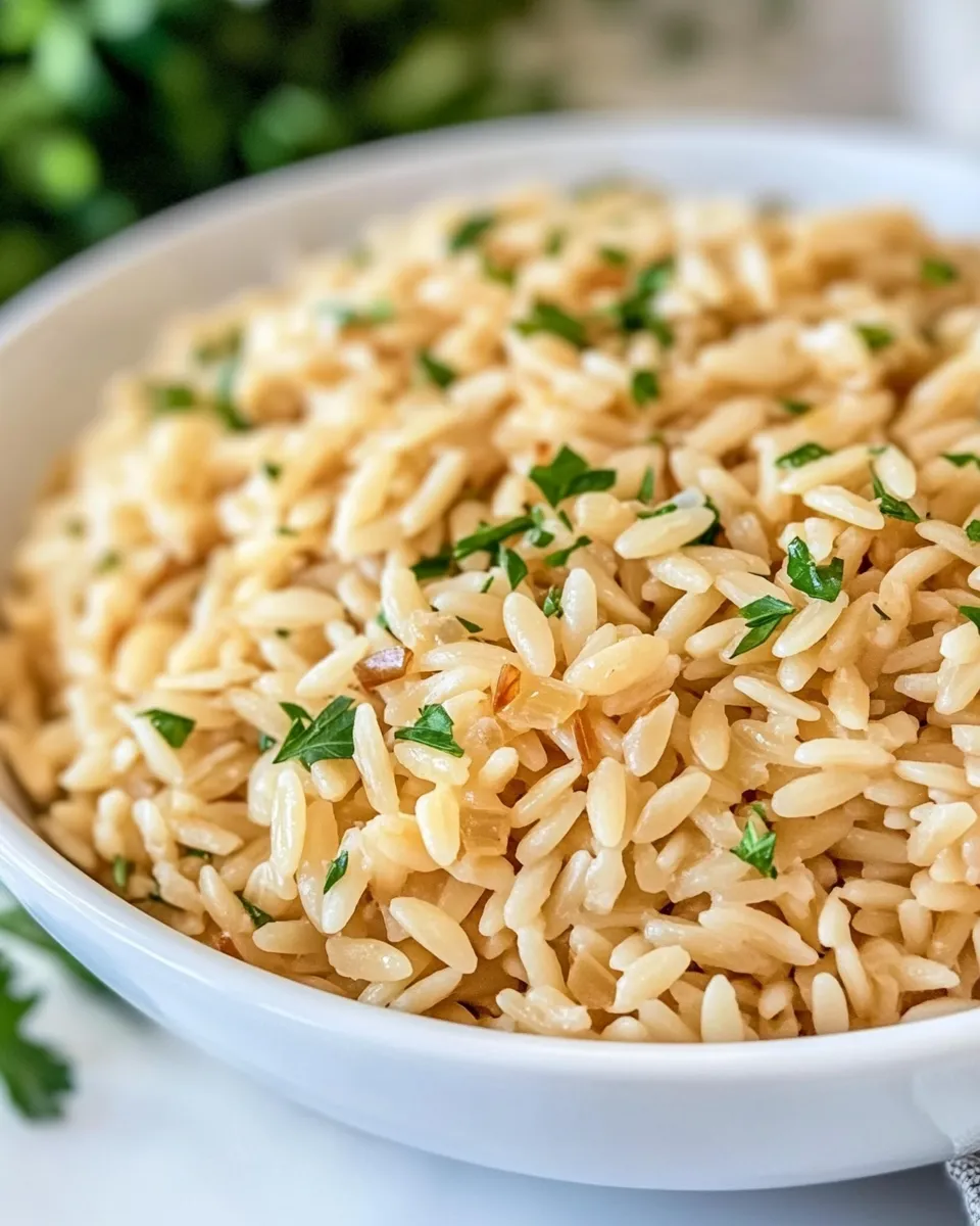 Easy Turkish Rice Pilaf with Orzo recipe photo