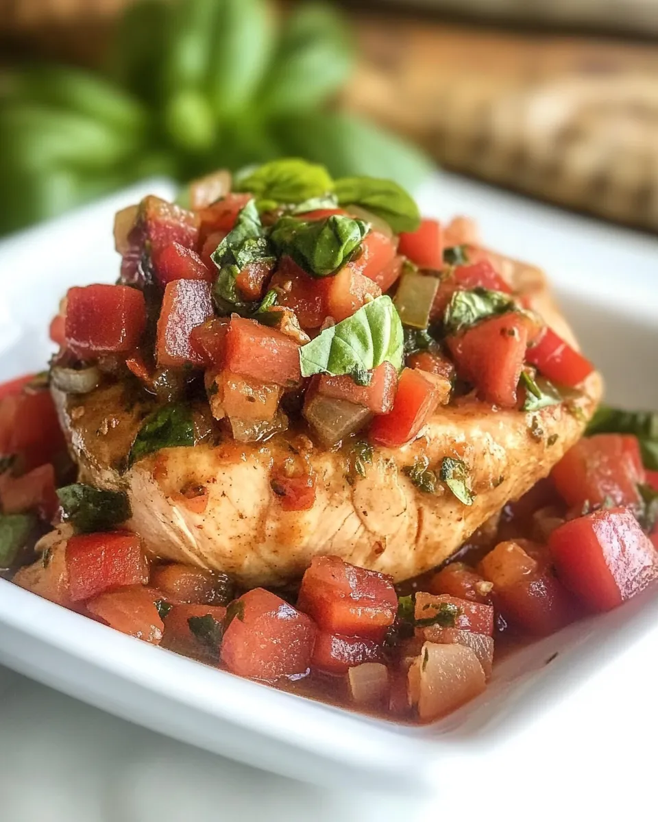Classic Tuscan Basil Chicken image