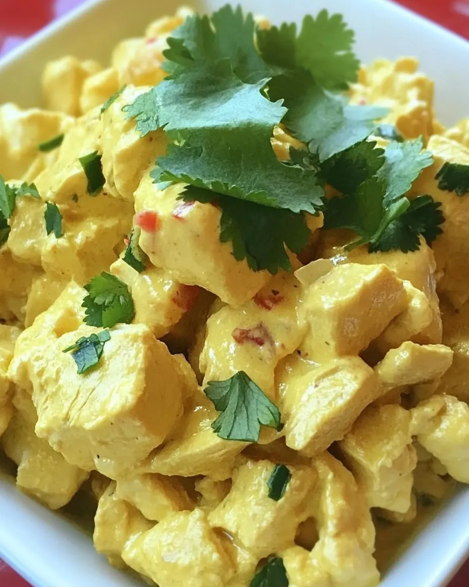 Easy Ultimate Coronation Chicken food shot