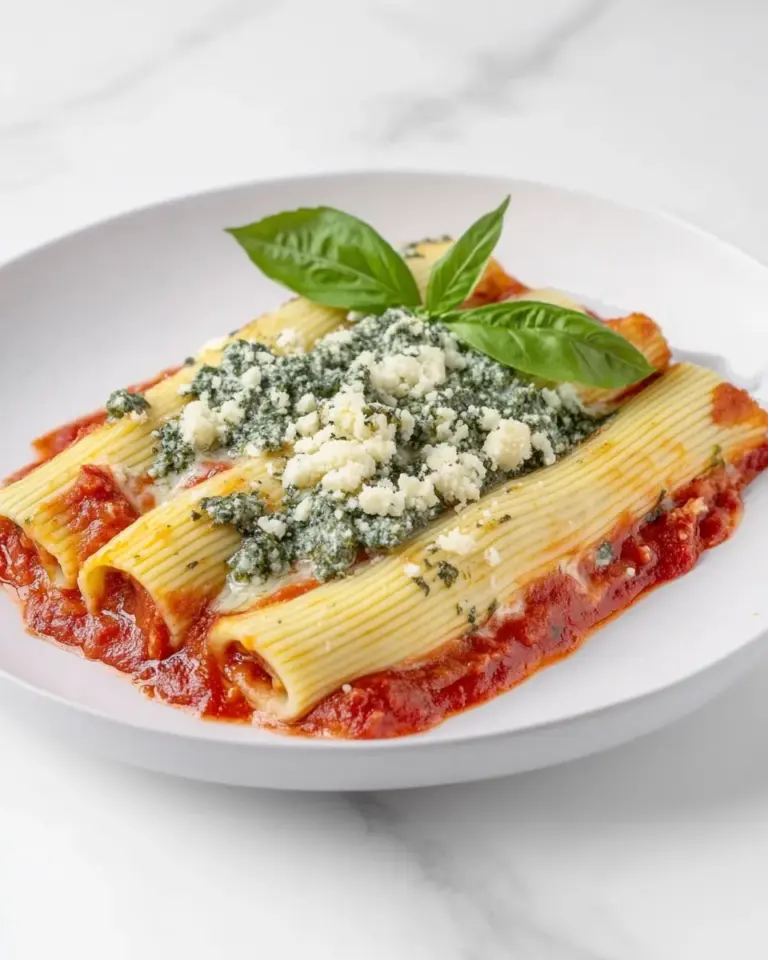 Homemade Vegan Manicotti photo