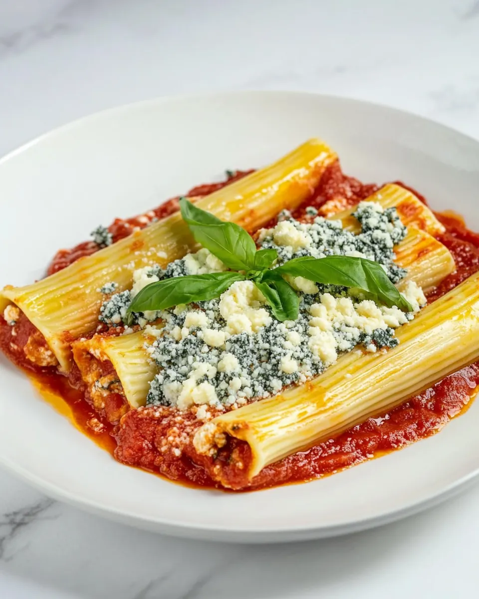 Delicious Vegan Manicotti dish photo