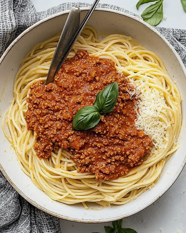 Easy Vegan Spaghetti Bolognese (Cauliflower Walnut Meat) photo