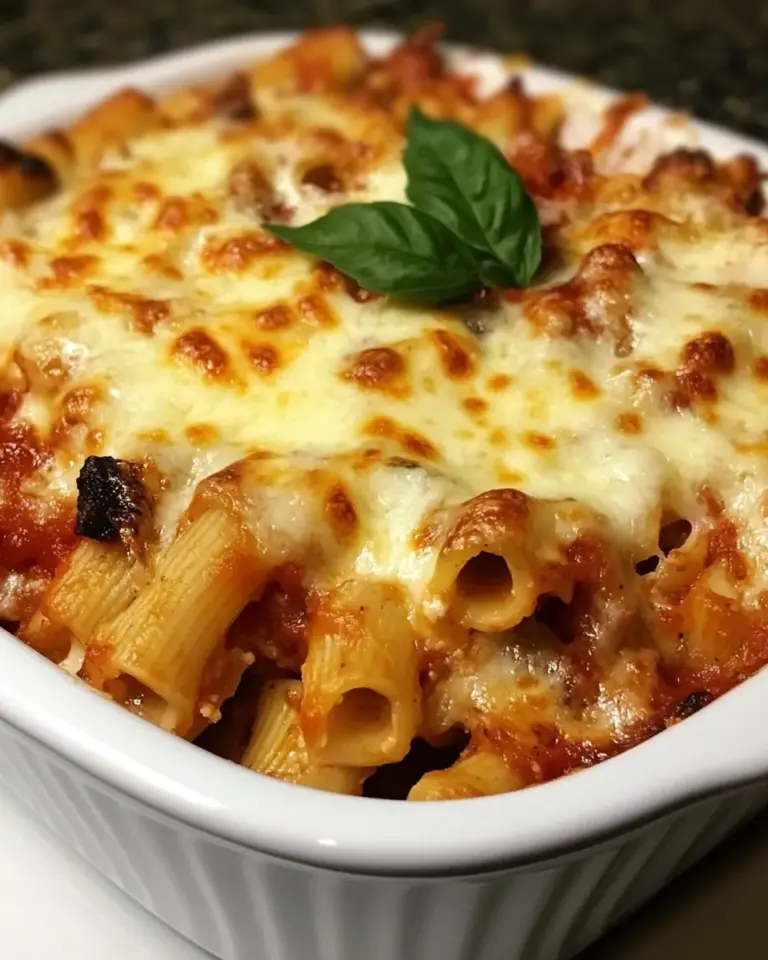 Homemade Vegetarian Baked Ziti photo