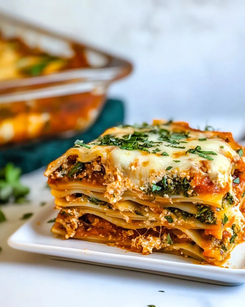 Classic Vegetarian Lasagna image