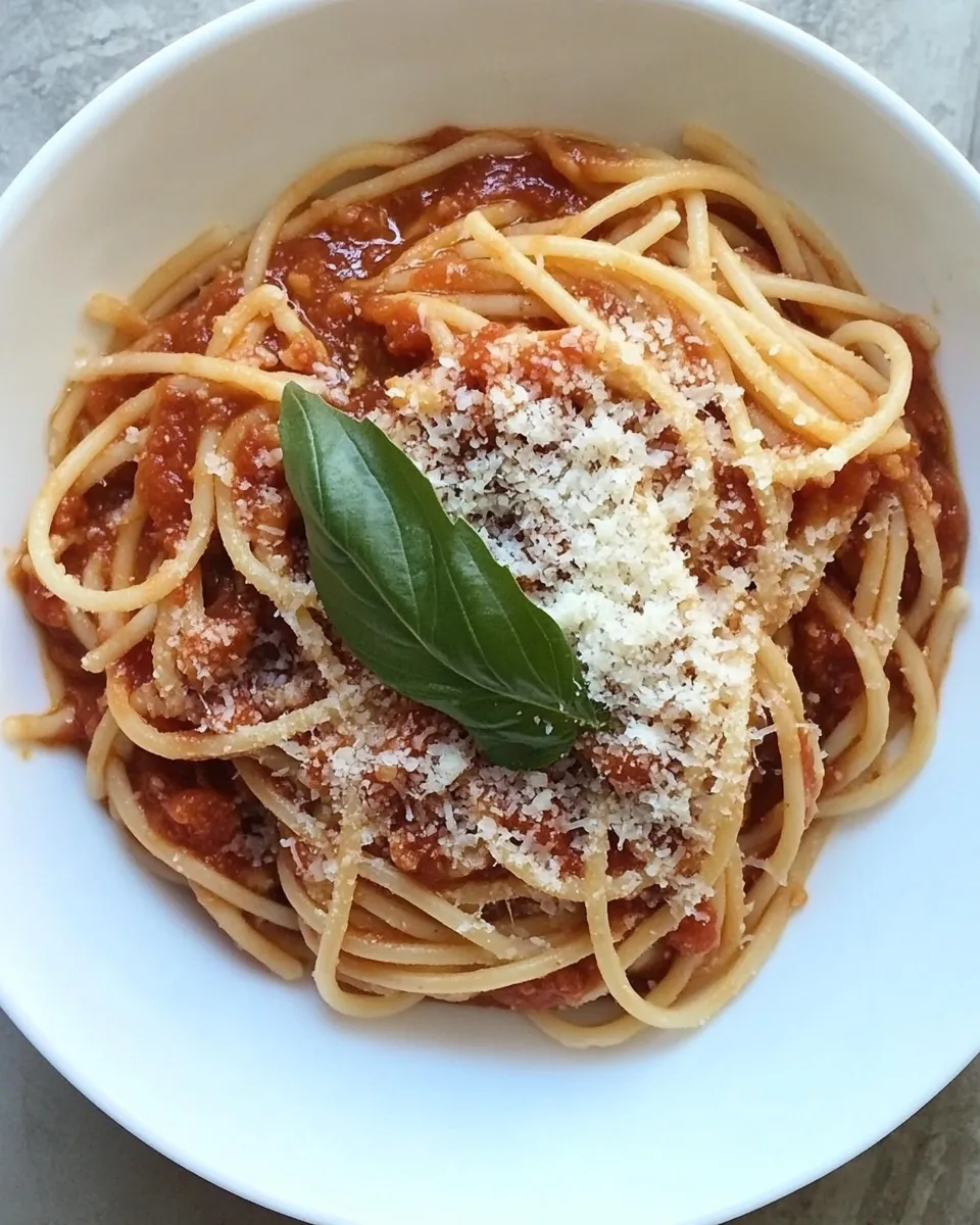 Homemade Vegetarian Spaghetti Sauce recipe photo