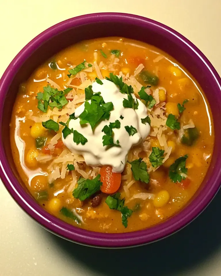 Homemade Vegetarian White Chili with Optional Chicken recipe photo