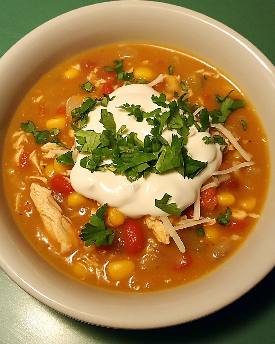 Classic Vegetarian White Chili with Optional Chicken dish photo