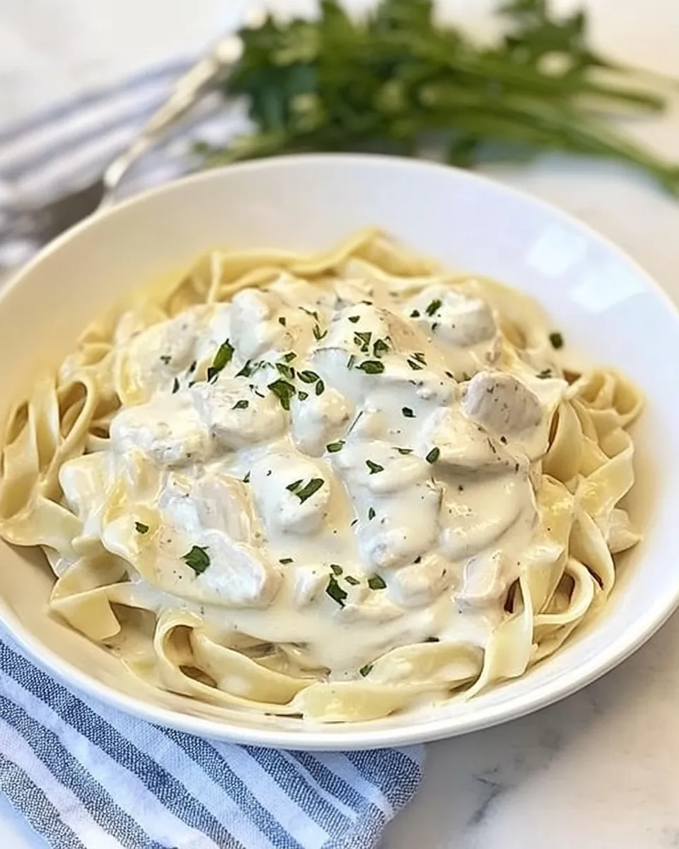 Delicious Weeknight Fast Chicken Alfredo image