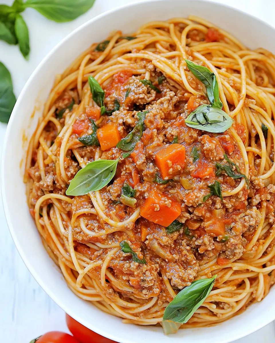 Easy Weight Watchers Spaghetti Bolognese recipe photo
