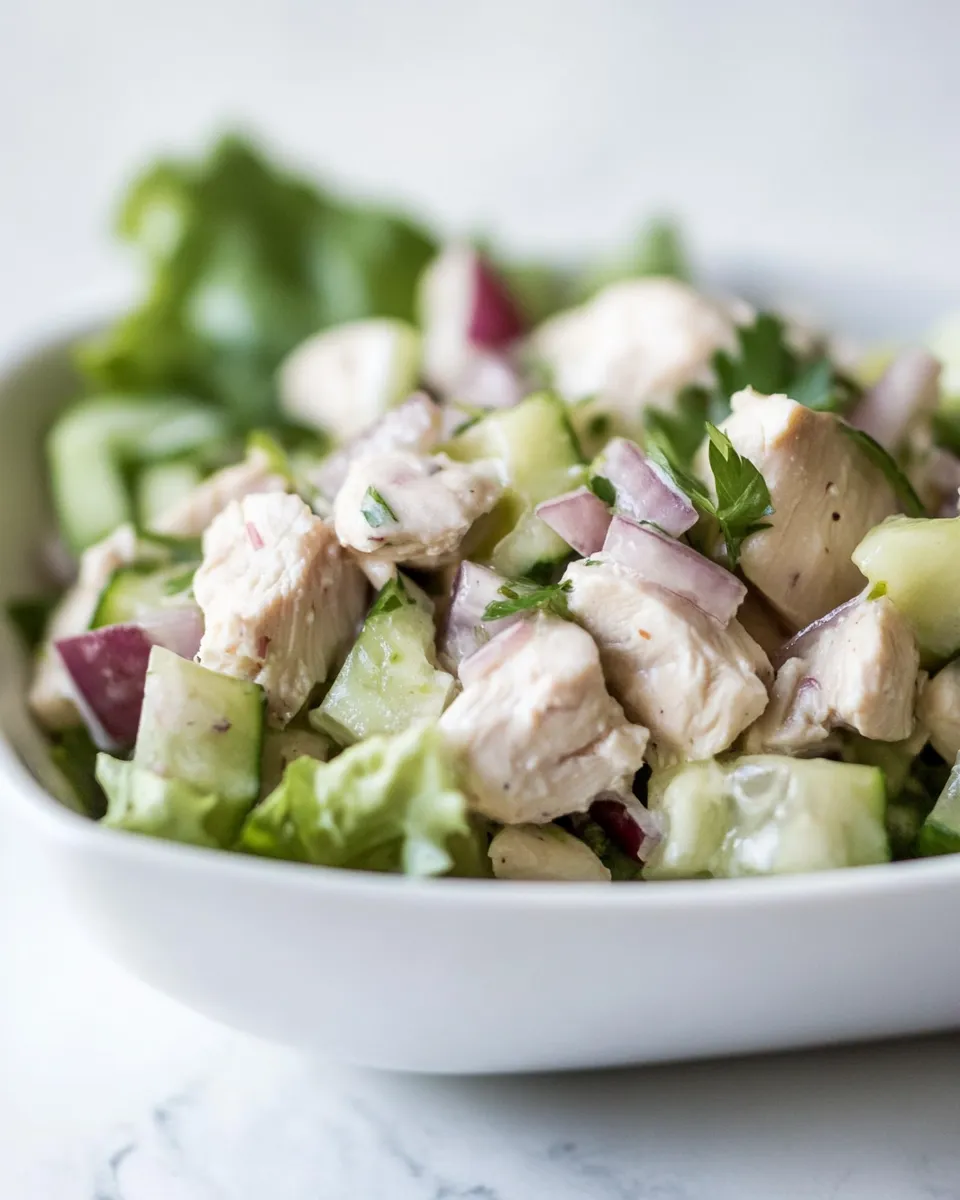 Easy Whole30 Chicken Salad recipe photo