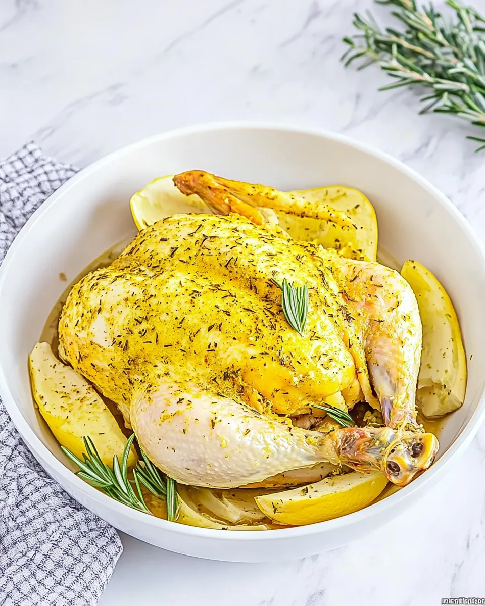 Savory Whole Chicken in an Instant Pot image