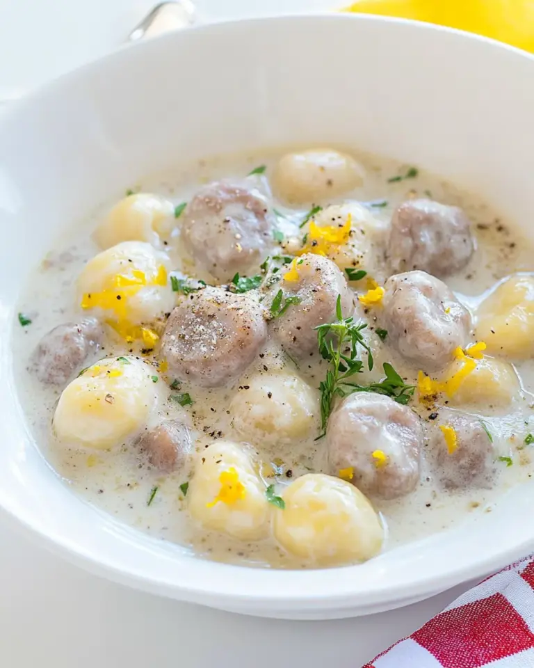 Homemade Whole Wheat Gnocchi in Cream Sauce photo