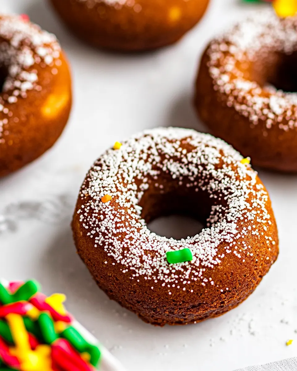 Homemade Whole Wheat Greek Yogurt Donuts recipe photo