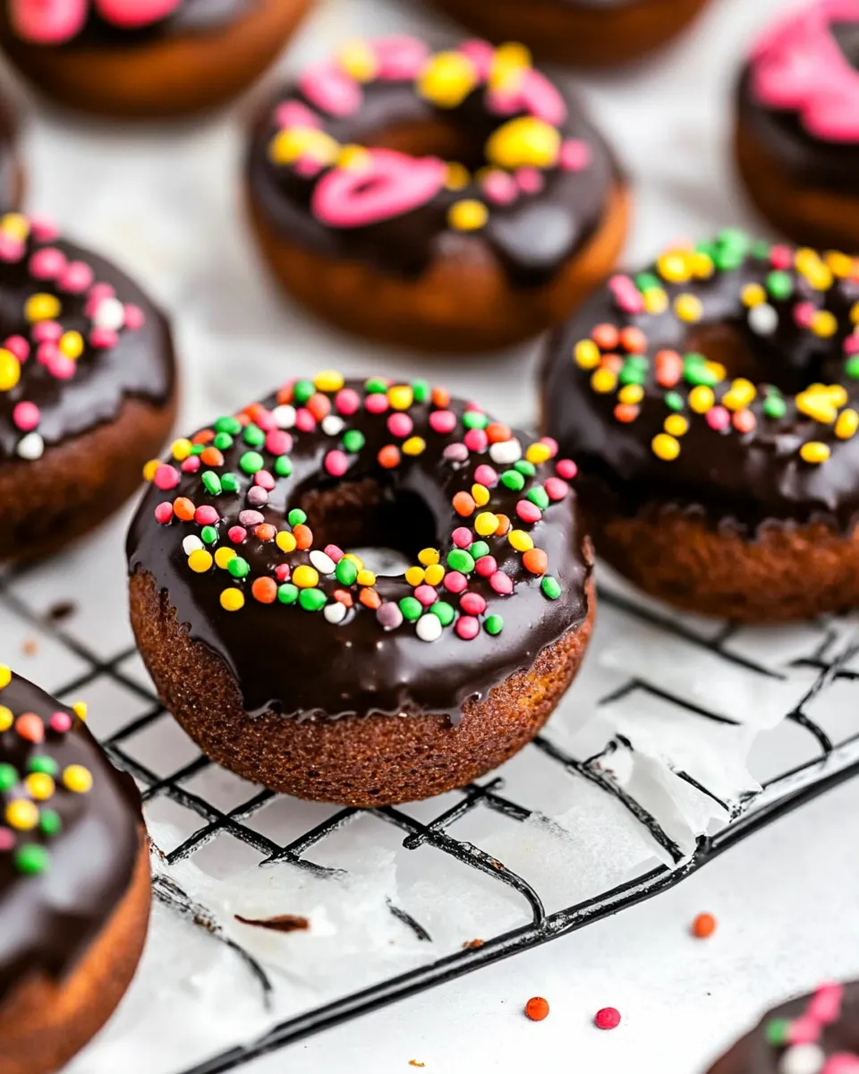 Easy Whole Wheat Greek Yogurt Donuts food shot