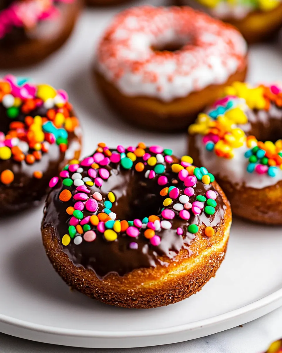 Delicious Whole Wheat Greek Yogurt Donuts image