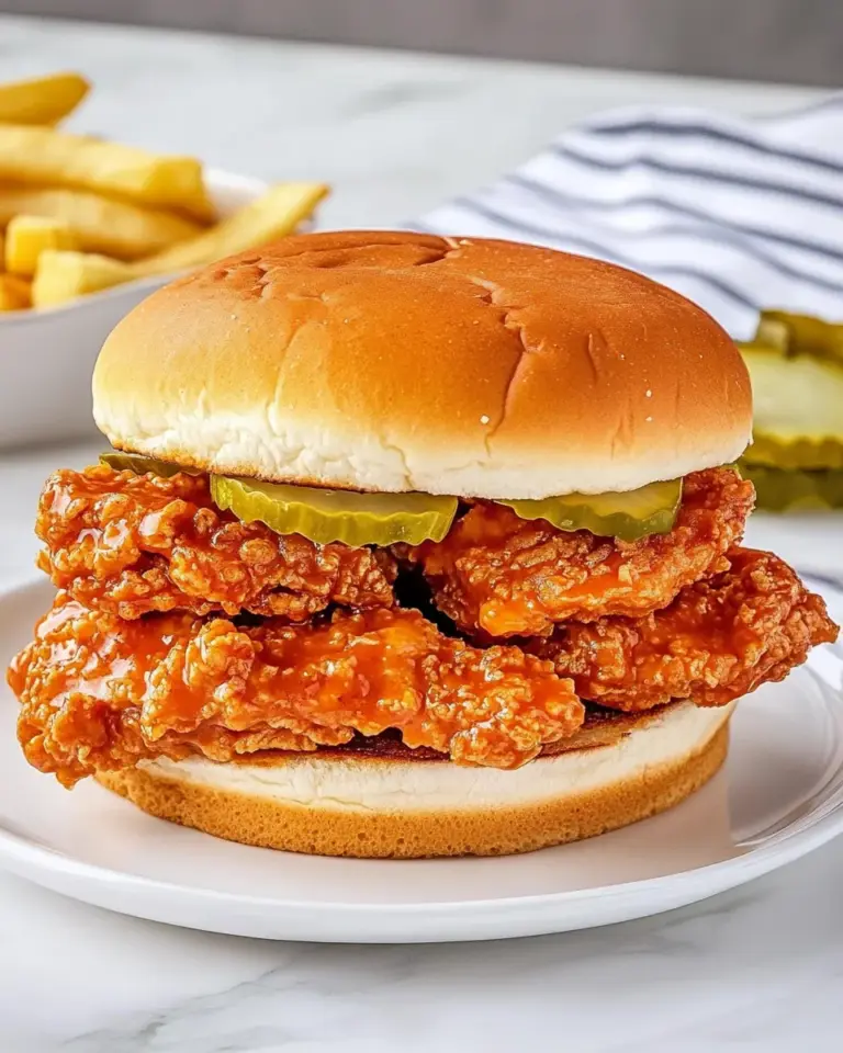 Homemade Wingstop Buffalo Chicken Sandwich Easy Copycat Recipe photo