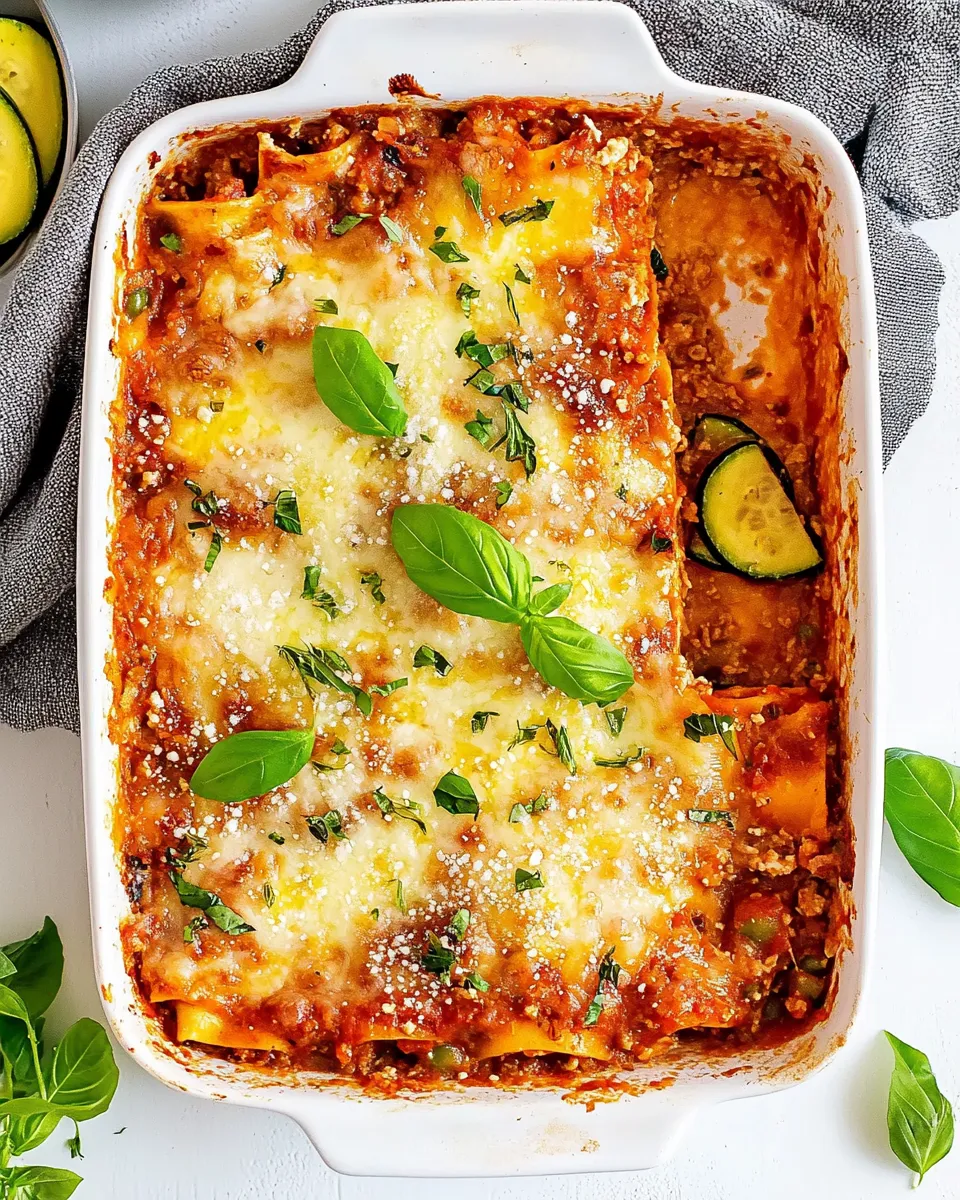 Classic Zucchini Lasagna image